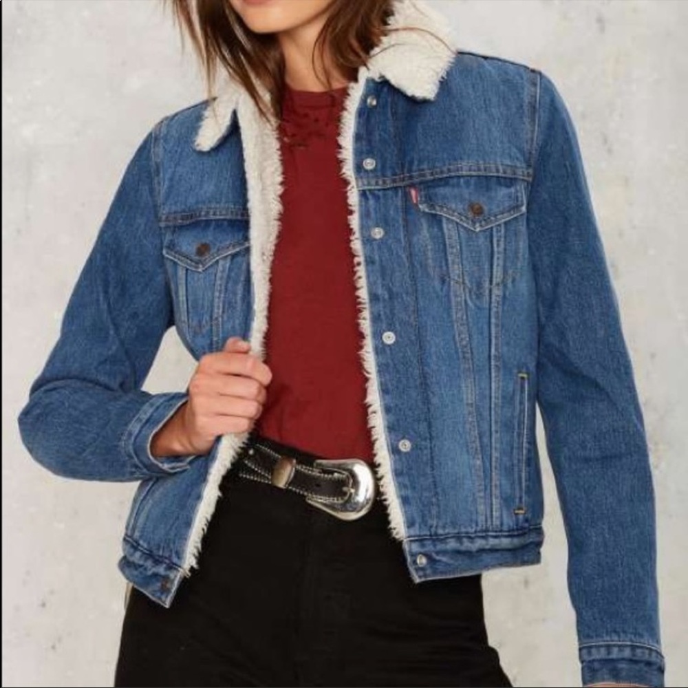 Levi’s Original Sherpa Trucker Jacket Women’s (M)